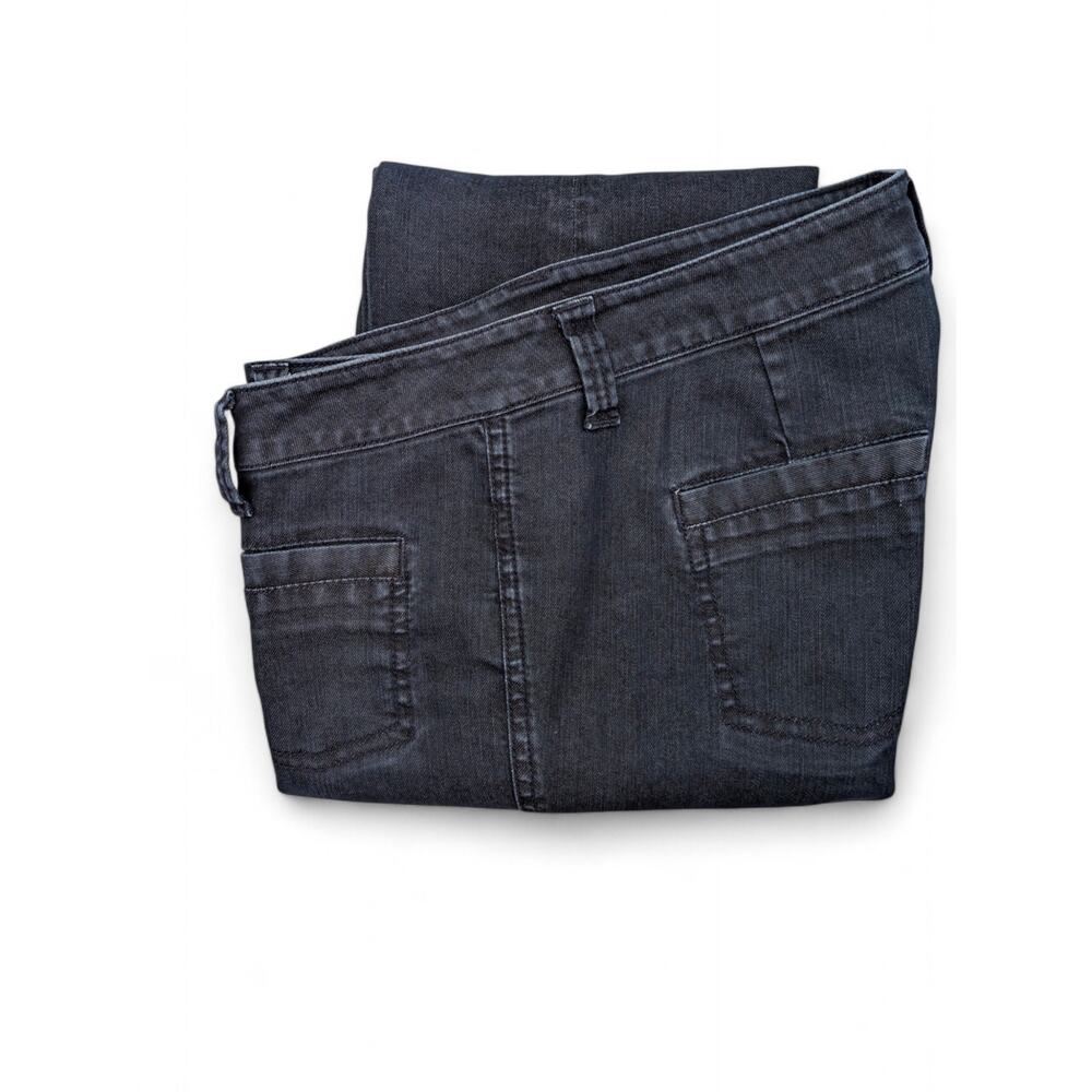 CAbi #146R Farrah Trouser Jeans Low Rise Wide Leg Flare - Size 4 - Picture 7 of 9